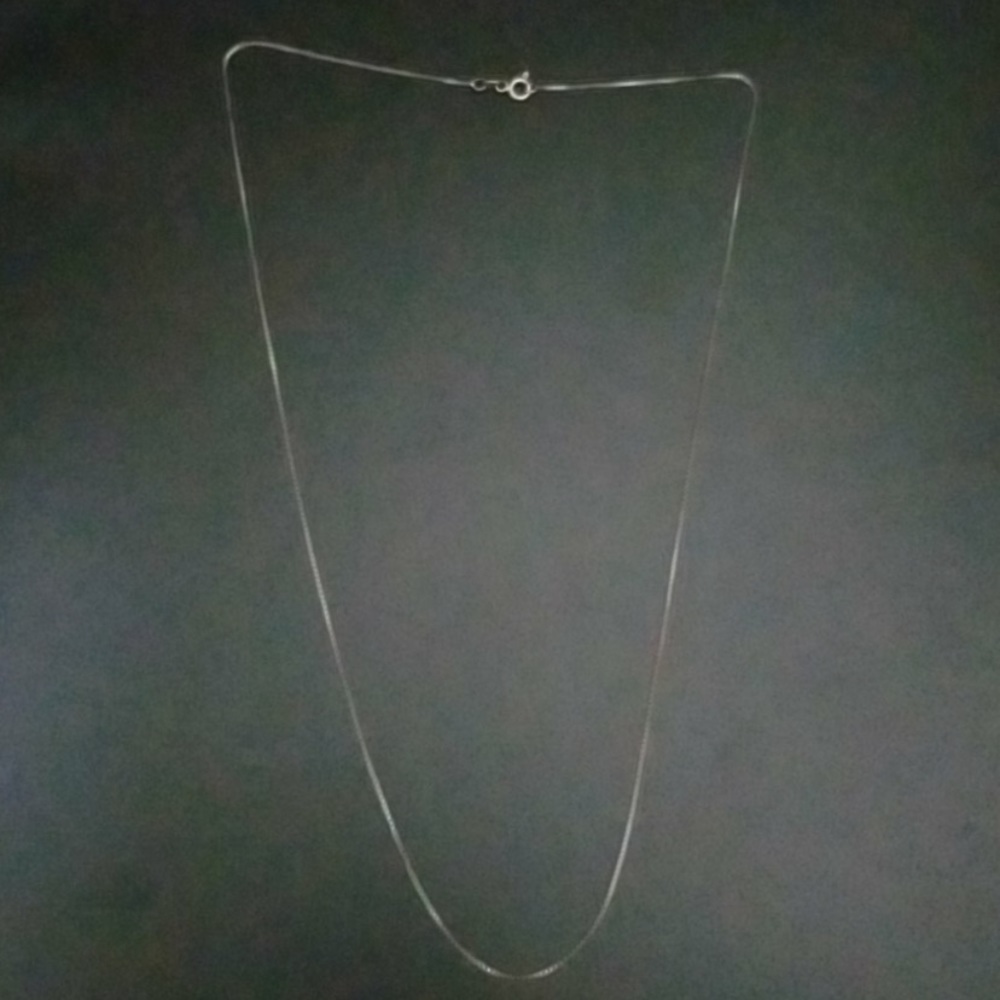 20 in. Sterling silver chain
